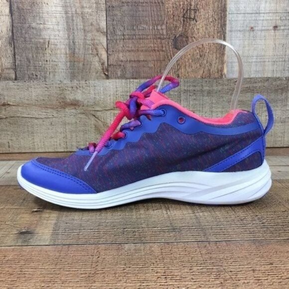 3/$20 Vionic Blue Agile Fyn Athletic Shoes Orthotic Womens 5 Lace Up Sneakers‎ - Picture 4 of 13